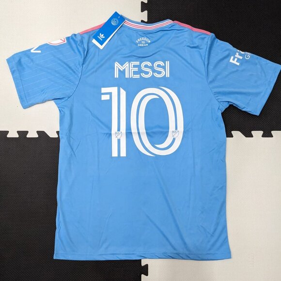 Messi #10 Inter Miami CF 25/26 Third Aqua Adidas Jersey - Picture 2 of 11